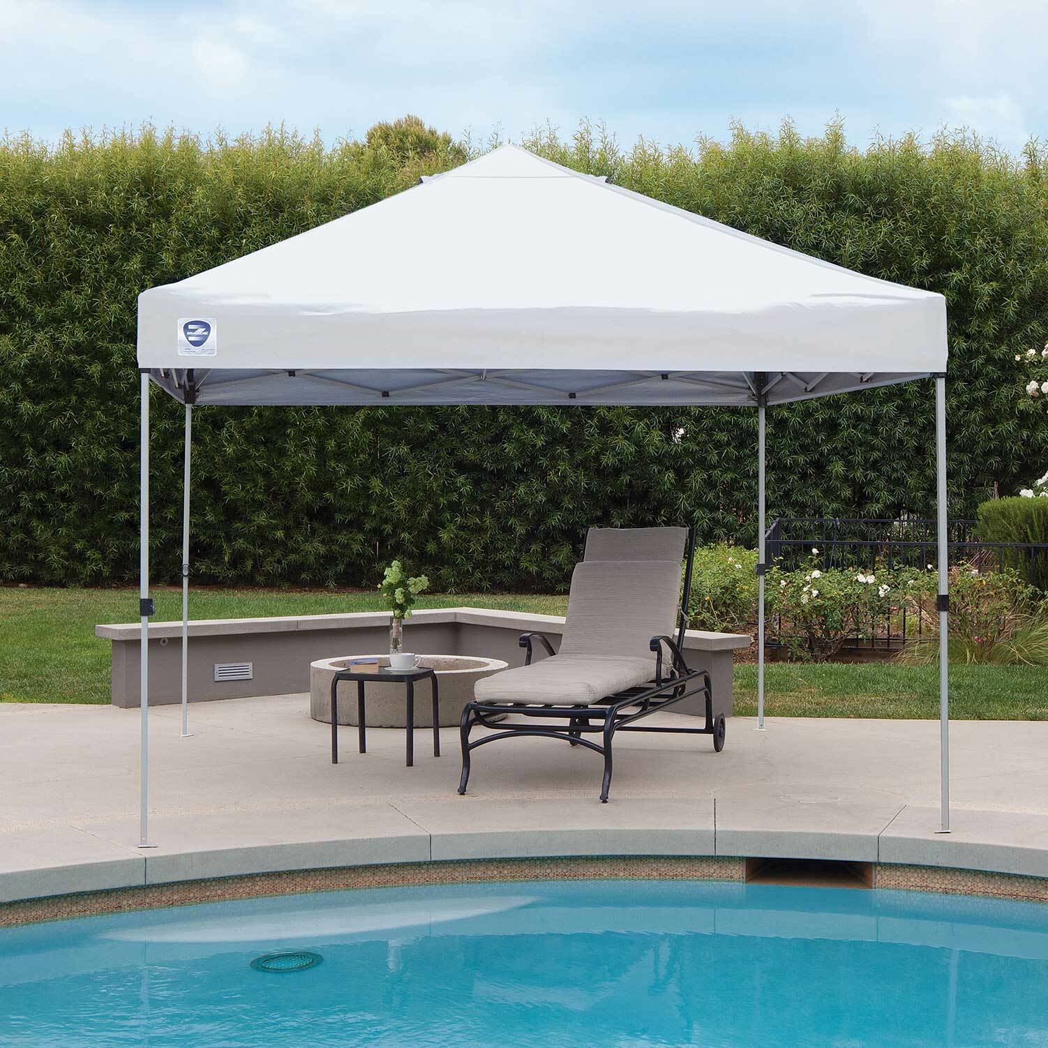  Foot Pad for Canopy Tent Sun Shade Durable Galvanized Steel  (1) : Tools & Home Improvement