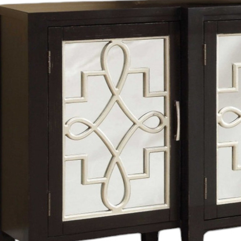 Console en bois massif HomeRoots