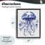 Cadre flottant Funky Jellyfish-963053747-963053746