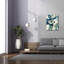  «Spontane 2 Sapphire» par Danhui Nai, art mural sur toile-528992
