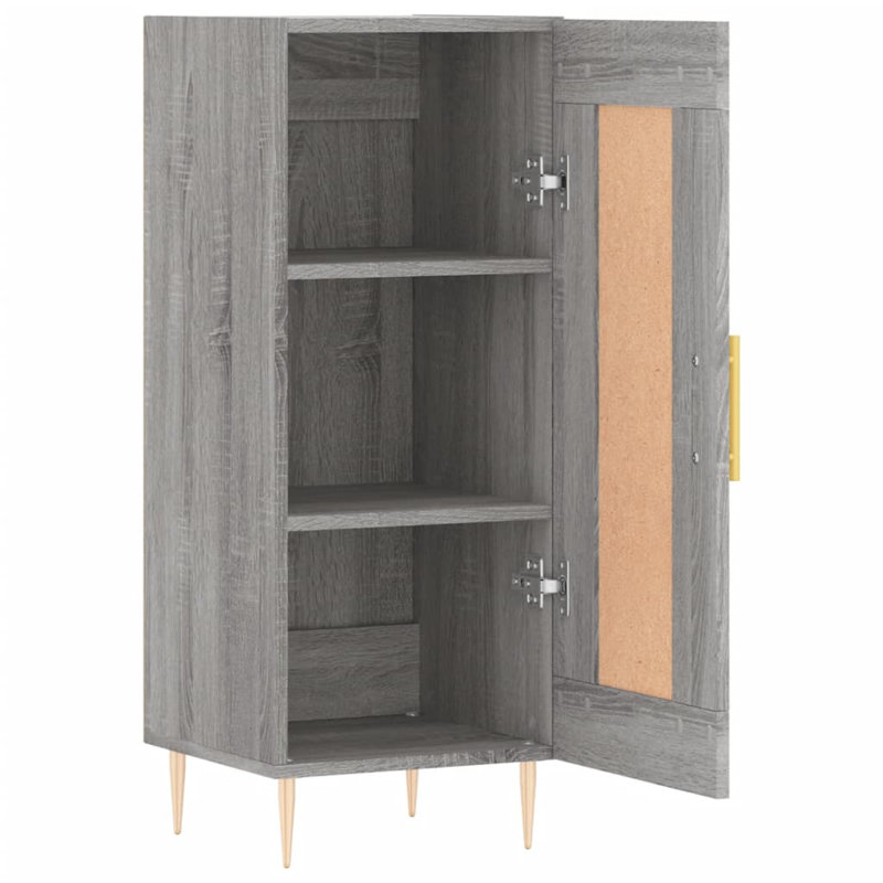 Lourdes 34.5cm Sideboard, Grey Sonoma