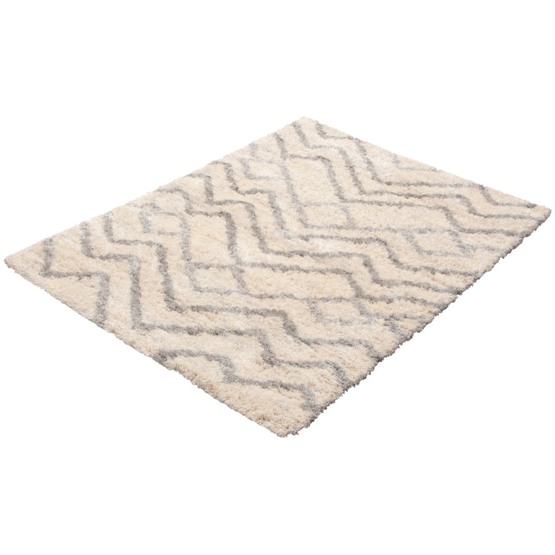 Ailidh Performance Abstract Indoor Rug, Rectangle 5'3" x 7'3"