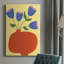 Fleurs modernes III sur toile-967935850