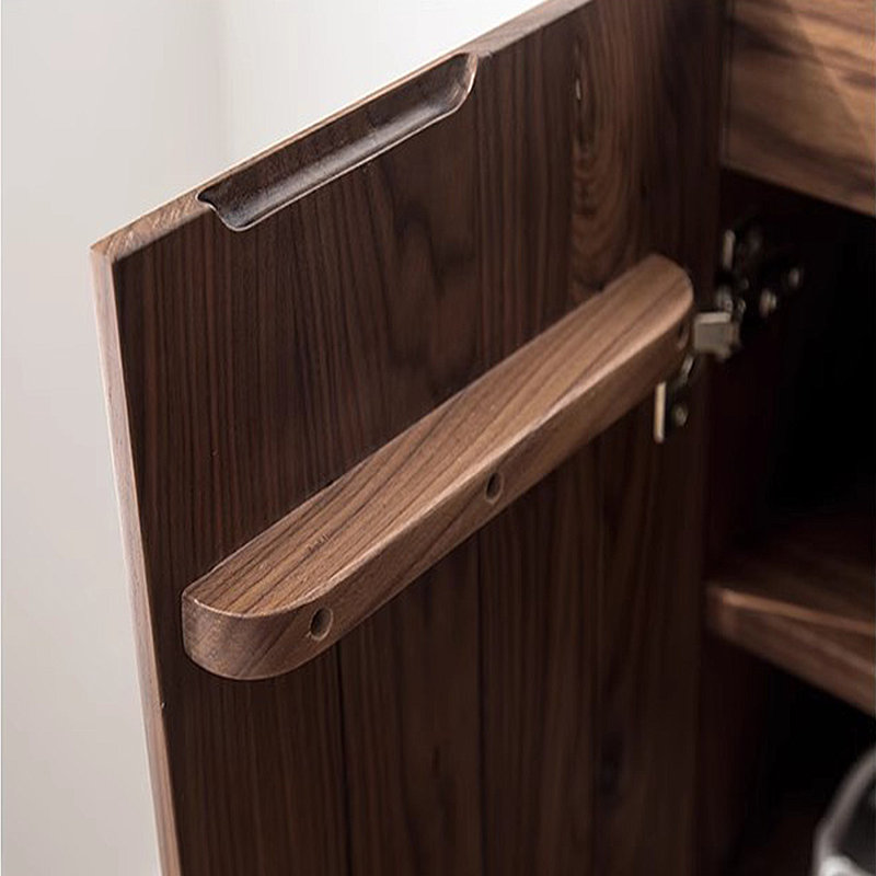 Minimalist Wood Large Capacity Shoe Cabinet