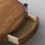 Ensemble de tables basses rondes en bois