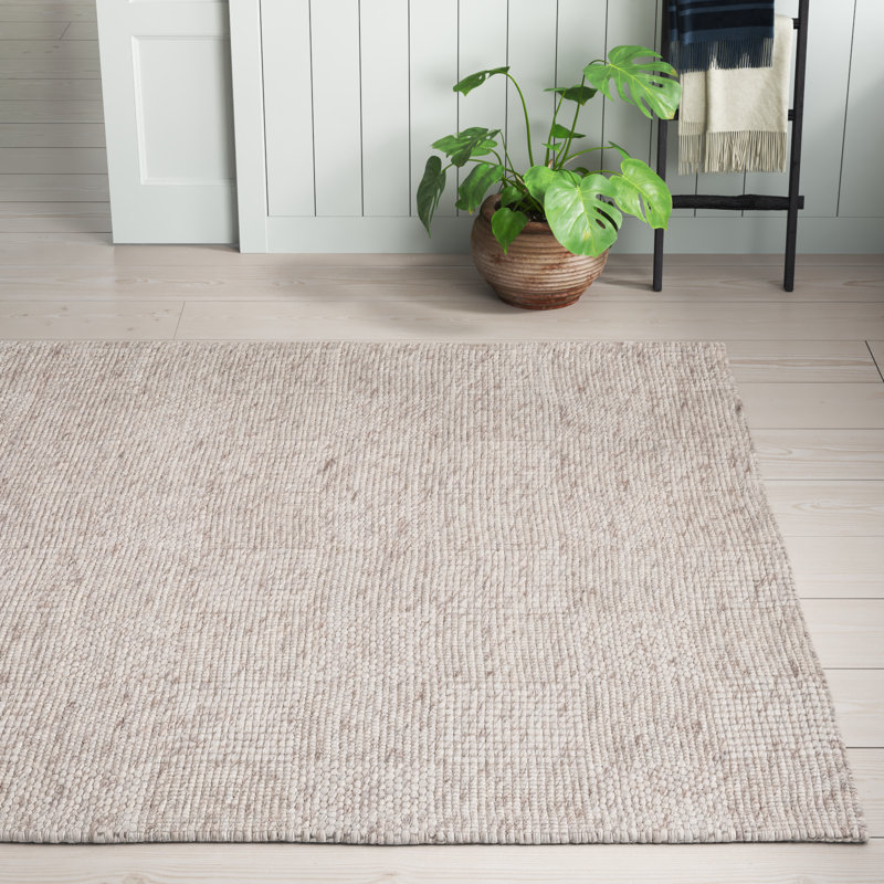 Becker Wool Geometric Indoor Rug, Rectangle 8' x 10'
