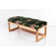 Velvet Upholstered Bench