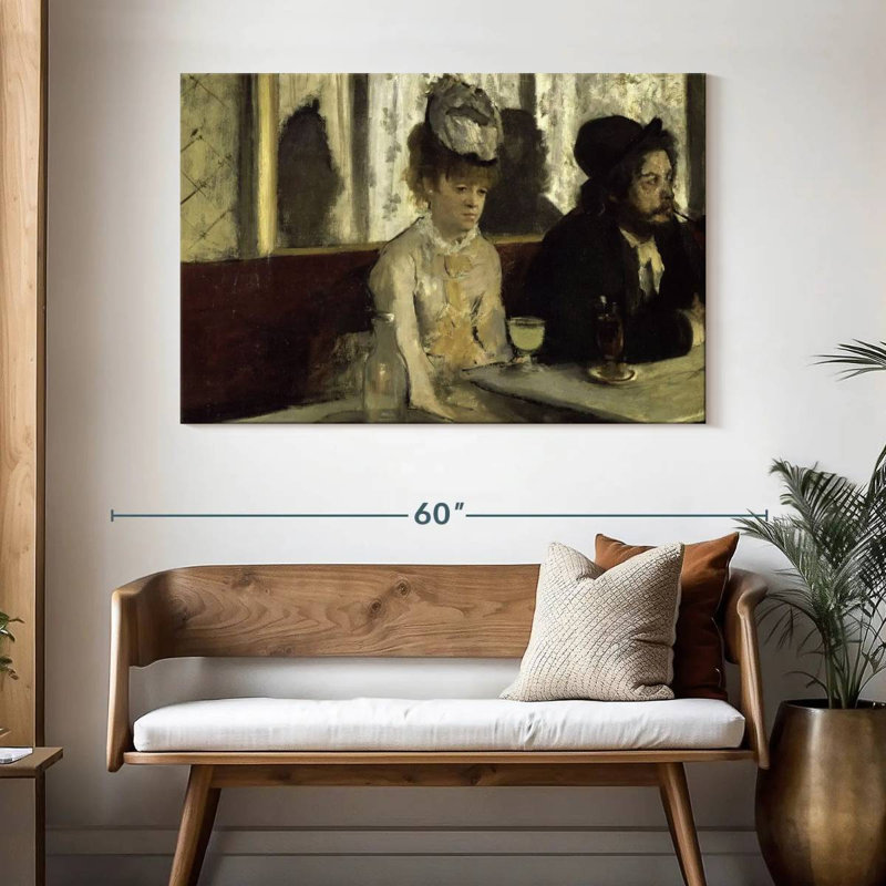 Leisha L'Absinthe, 32" H x 48" W