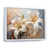 Cadre flottant blanc