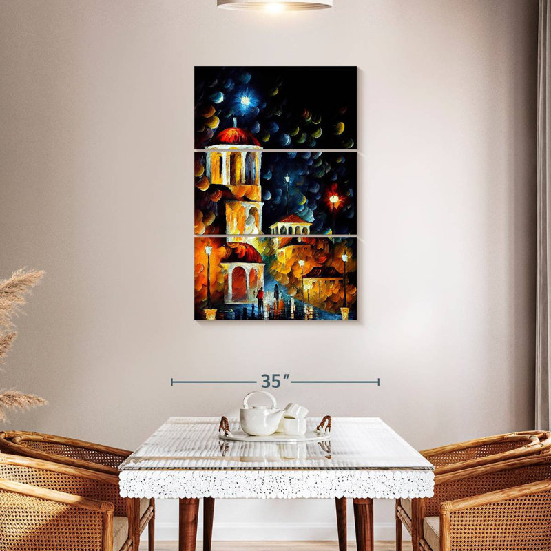 Masam Athens Night I, 32'' H x 20'' W