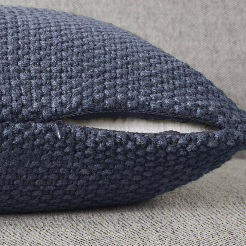 Housse de coussin Gracie Mills Lessie, Mauve
