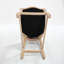 Ensemble de 2 chaises de bar de style campagne française, hauteur 66 cm, chaises rembourrées avec dossier rond en rotin, finitions en fil de fer et sculpture, idéales pour le salon, la cuisine ou un restaurant.-1228948831