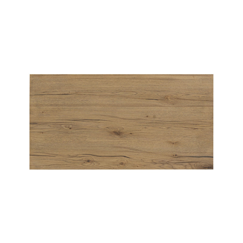 Leo 5 Drawer Dresser-Rustic Grey, Rustic Light Natural