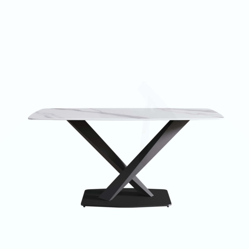 Table de salle à manger Modern, Blanc