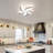 Julann Acrylic LED Semi Flush Mount