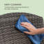 Comfort Siesta Wicker Outdoor Lounge Chair-42115000