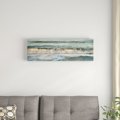 « surf panorama », reproduction de photo sur toile tendue