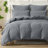 Solayne Muslin Duvet Cover Set 100% Cotton Double-Layer Linen Like Gauze Comforter Cover 3 Pieces Breathable & Lightweight For All Season-111460462-111460469
