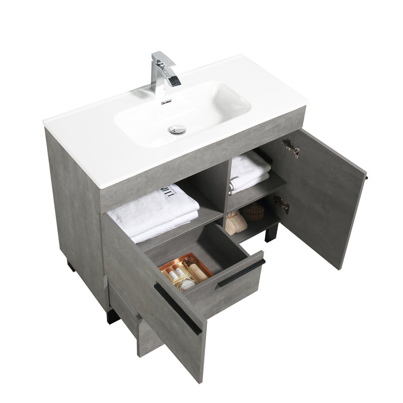 Lefkowitz Single Bathroom Vanity Set, 40"