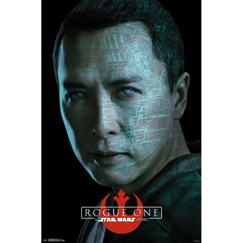« rogue one-chirrut », impression sur papier