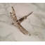 Silver Dragonfly Cabinet Knob