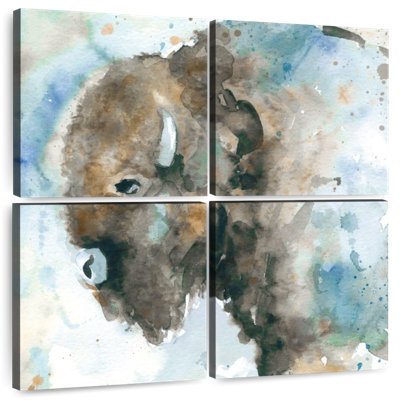 Brampt Buffalo On Blue