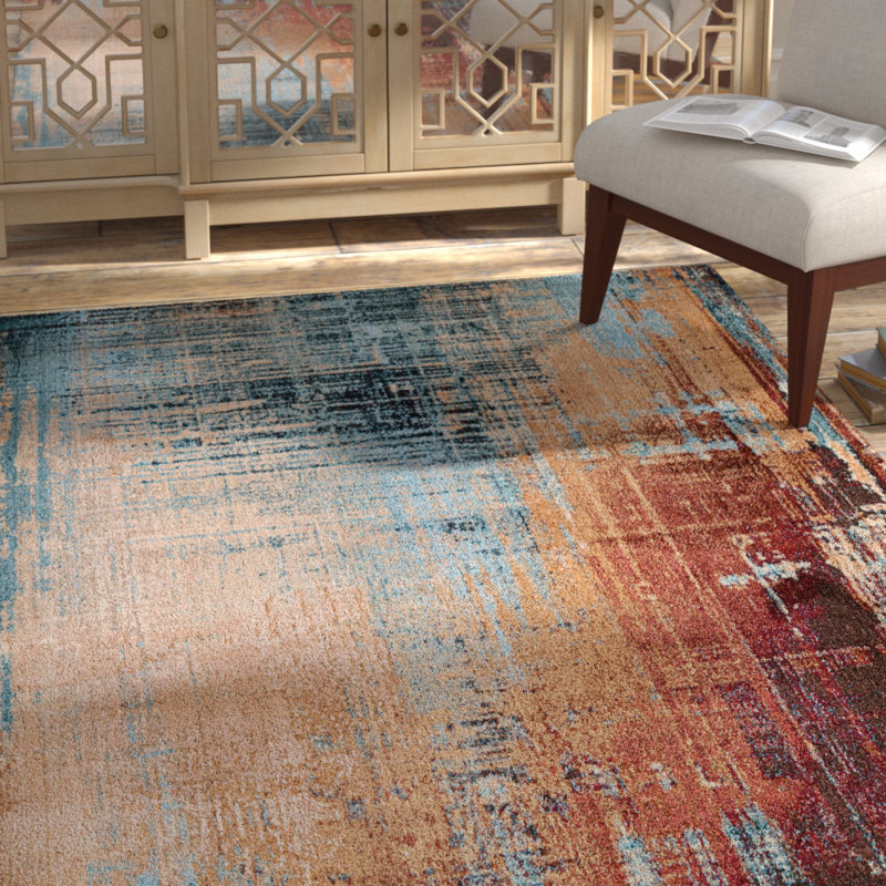 Abstract Indoor Rug, 7'10" x 10'6"
