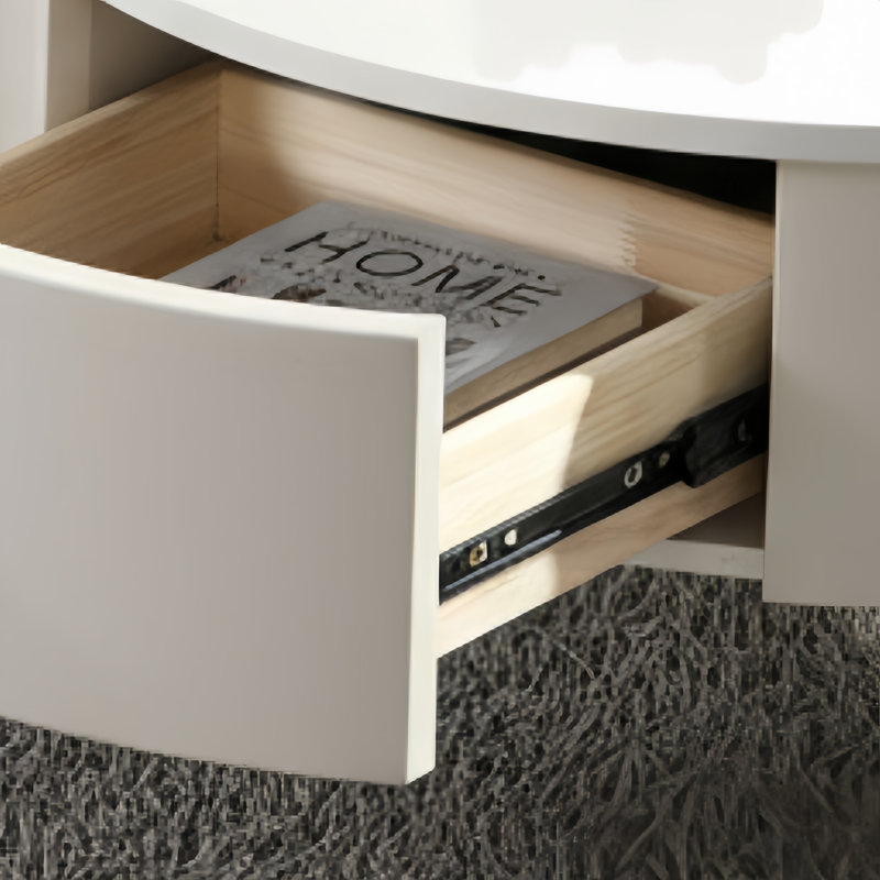 Table basse gigogne deux pièces avec tiroirs de rangement
