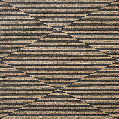 Tapis beige / noir Kraker