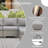 6-Piece All-Weather Outdoor Wicker Patio Conversation Set, Modular Gray Patio Furniture Set with Cushions, 330 LBS Capacity Sectional Sofa with Ottomans for Backyard, Porch, Deck-743337525
