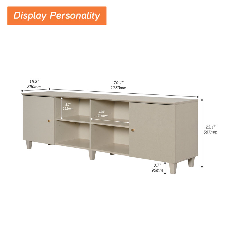 Crédence de rangement Dezler 70,1 W
