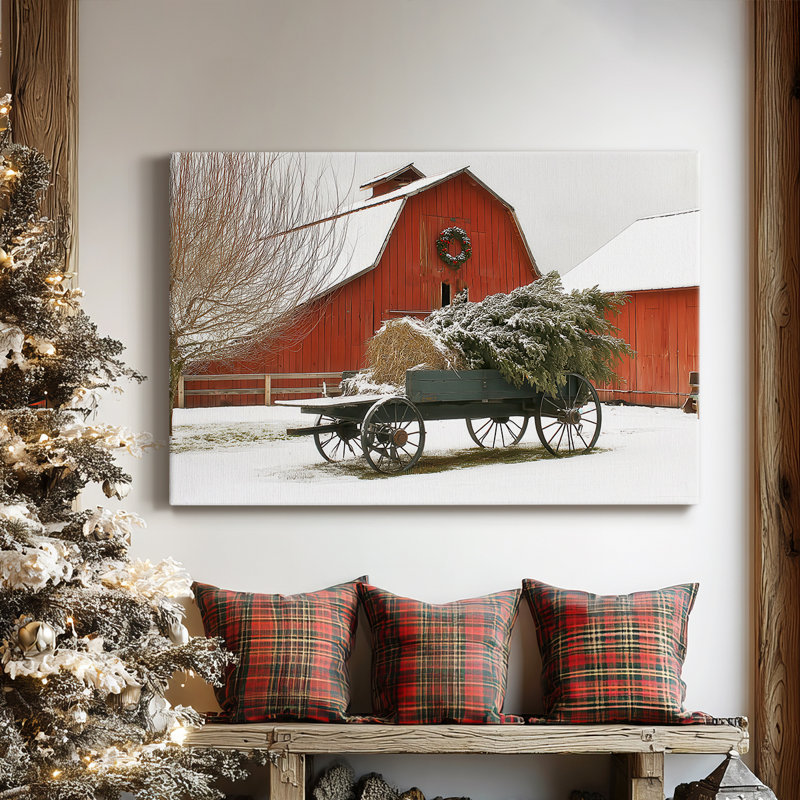 Toile tendue Golden Whisper of Midwinter-Premium, H 18 po x l 27 po