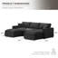 Canapé modulaire 5 places Comfy-1399112233