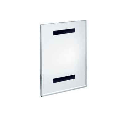 Clear Acrylic Magnet Back Sign Holder Frames 8.5" W x 11" H - Vertical / Portrait, 10-Pack