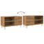 Latitude Run Record Cabinet 84.5X38x48 Cm Engineered Wood-1291483205