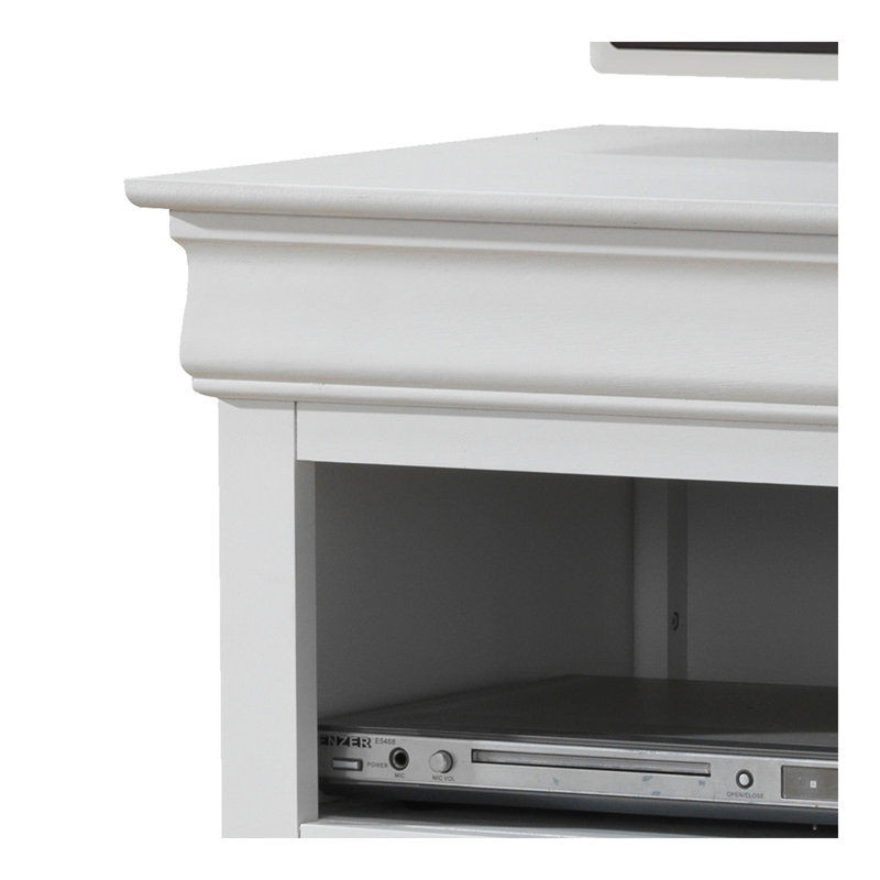 Charmante unité de rangement blanche, Blanc