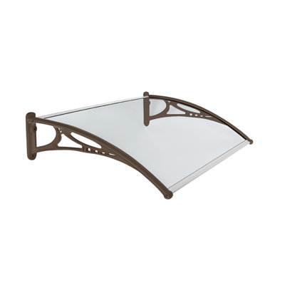 Auvent pour porte standard en polycarbonate l 4 pi x P 2 pi