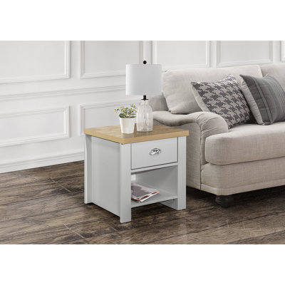 Napanoch Side Table with Storage