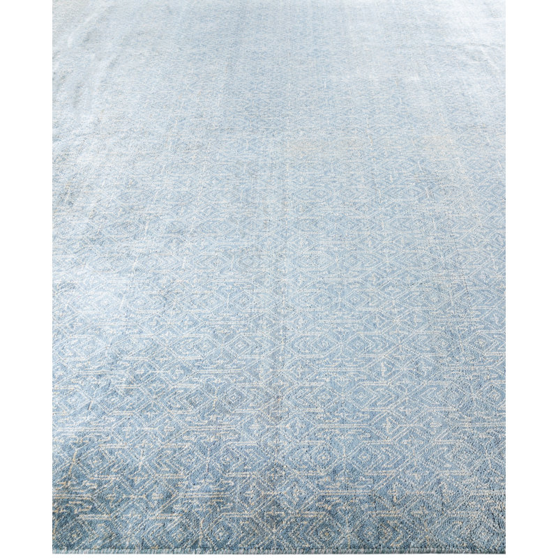 Overdyed One-of-a-Kind 9' 0" X 12' 0" Hand Knotted Area Rug