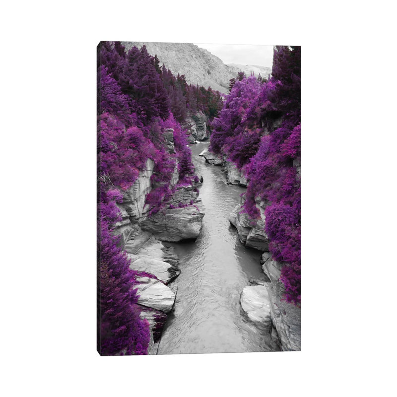 Vanishing Pigment by 5by5collective - Print on Canvas, Wrapped Canvas, 20.32 cm H x 30.48 cm W