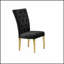Ensemble de 2 chaises de salle à manger rembourrées en velours Modern-1863582053-1863582052