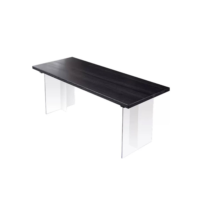 Table de salle à manger, L 27,55 po x L 62,99 po