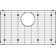 Ikon 21" L x 13" W Sink Grid