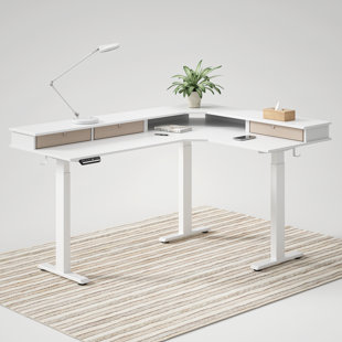 Bureau debout à triple hauteur réglable