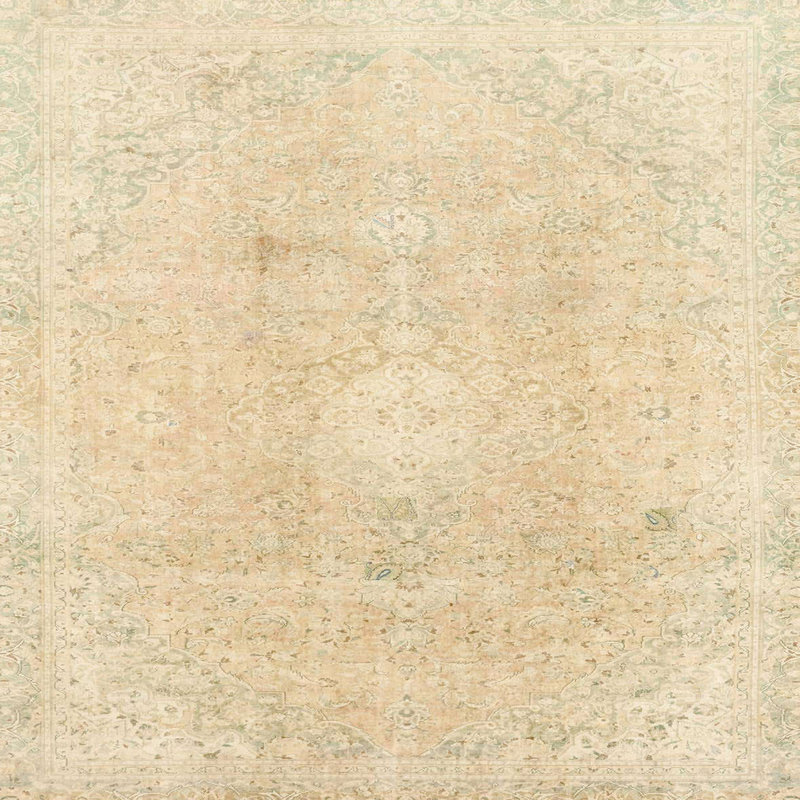 Abstract Indoor Rug, Square 5'