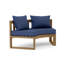 Circular Modular Outdoor 7 - Piece Teak Conversation Set-1006147563