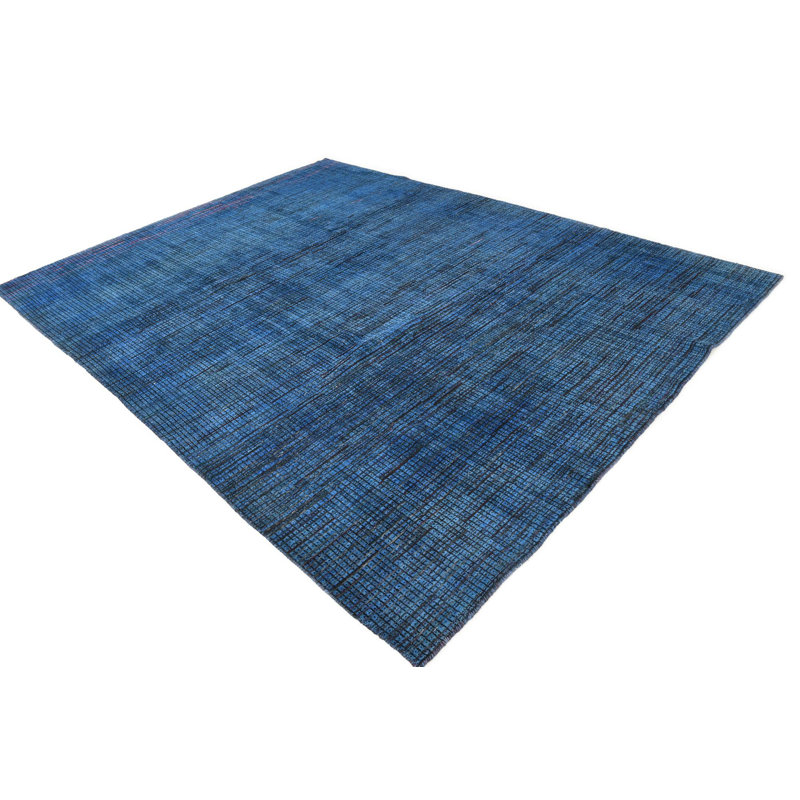 Tapis bleu Murry