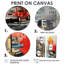 Urban Collage II - art mural moderne jaune 2 panneaux-1216953735-1216953734-1216953470