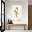 Collection d'aquarelles. «Flower Market - Boston Abstract Contemporary Flower Landscape», art mural-1301828250