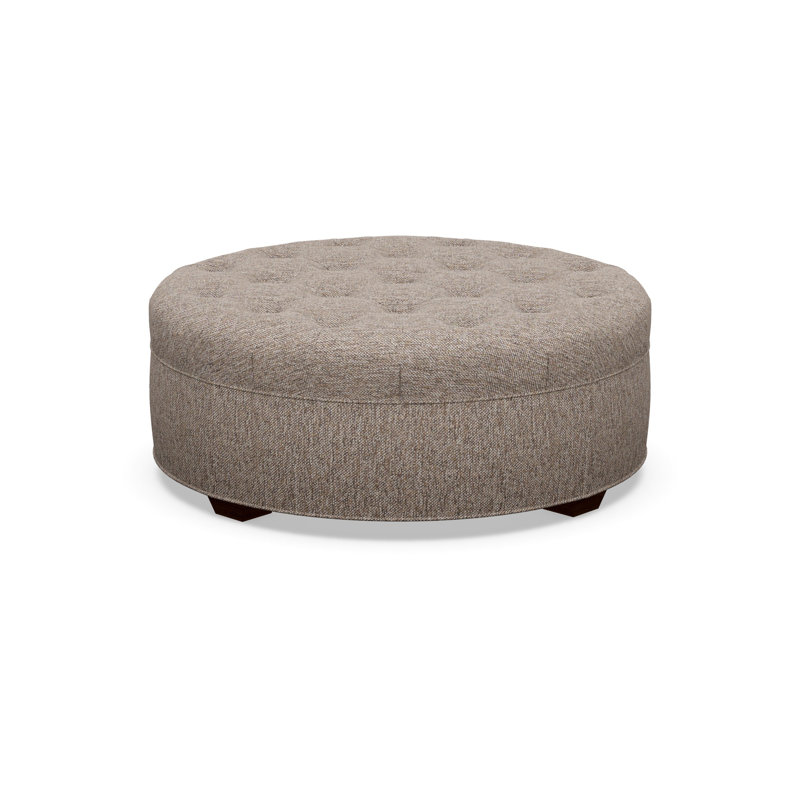 Round Ottoman, Walnut, 9637-82